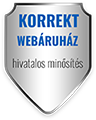 Korrekt webáruház