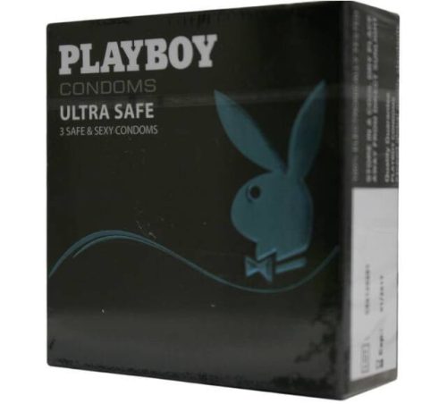 Playboy Ultra Safe - extra biztonságos óvszer (3db)