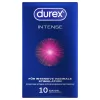 Durex Intense Orgasmic - bordás, pontozott stimuláló óvszer (10 db)