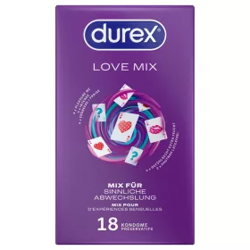   Durex Love Mix - vegyes óvszer csomag több típussal (18 db)