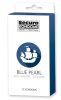 Secura Blue Pearl - gyöngyös fekete óvszerek (12db)