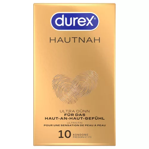 Durex Hautnah - extra vékony óvszer élethű érzéssel (10 db)