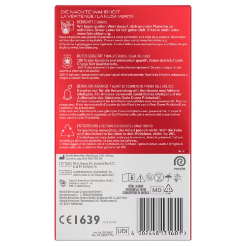 Durex - XXL óvszer (10 db)