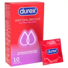 / Durex - extra síkosított óvszer (10 db)