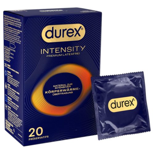 Durex Intensity - vékony, latexmentes óvszer (20db)