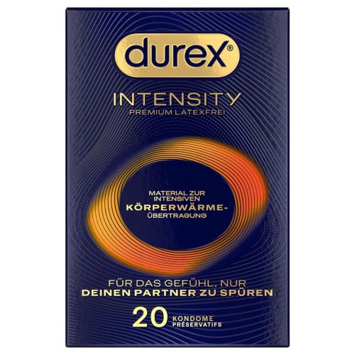 Durex Intensity - vékony, latexmentes óvszer (20db)