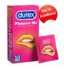 Durex Pleasure Me - bordás-pontozott óvszer (10db)