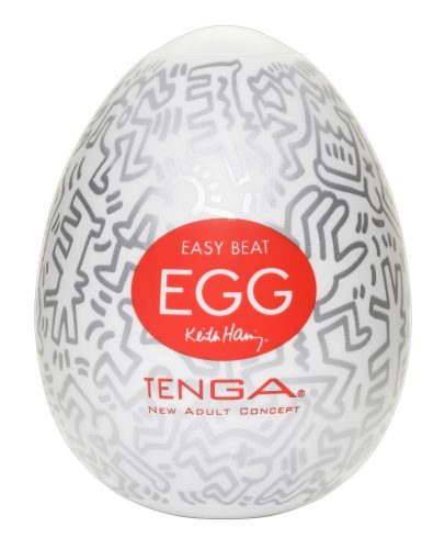 TENGA Egg Keith Haring Party - maszturbációs tojás (1db)