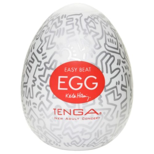 TENGA Egg Keith Haring Party - tojás maszturbátor (1db)