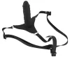 You2Toys - Silicone Strap-On - felcsatolható dildó (fekete)