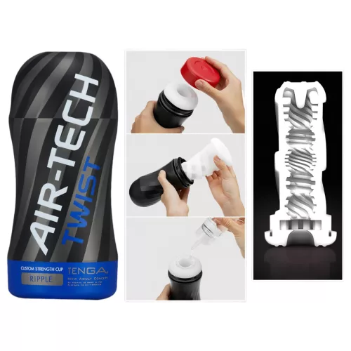 / TENGA Air Tech Twist Ripple - maszturbátor