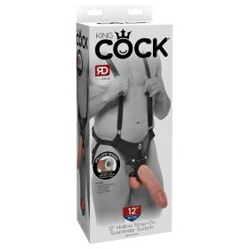   / King Cock Strap-on 12 - felcsatolható dildó hámmal (30cm)