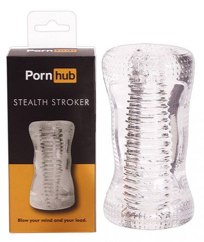 Pornhub Stealth Stroker - bordás maszturbátor (áttetsző)