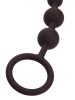 Pornhub Anal Beads - gyöngyös anál dildó (fekete)