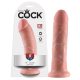 King Cock 8 dildó (20 cm) - natúr