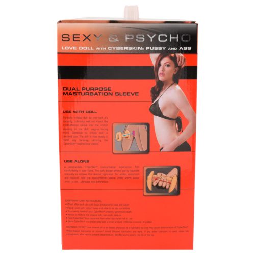 / Sexy & Psycho - életnagyságú guminő