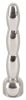 Penisplug - lépcsős, halálfejes acél húgycsőtágító ékszer (0,6-0,8cm)