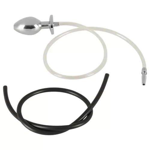 Piss to Ass Plug - üreges anál plug húgycső tágítóval
