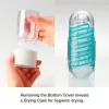 TENGA Spinner Tetra - maszturbátor (átlátszó)