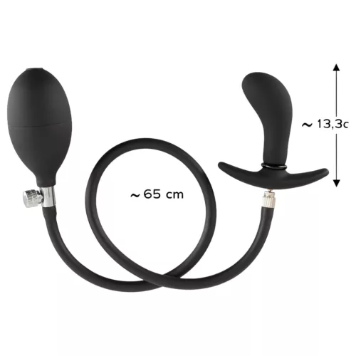 You2Toys - pumpálható, anál tágító plug (fekete)