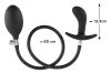 You2Toys - pumpálható, anál tágító plug (fekete)