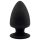 Silexd M - alakítható anál plug - 11cm (fekete)
