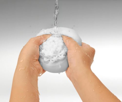 TENGA GEO - hullámos maszturbátor (Aqua)