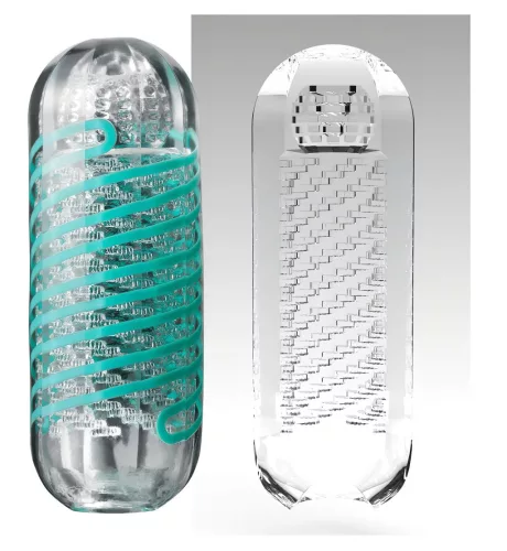 TENGA Spinner Pixel - maszturbátor (átlátszó)