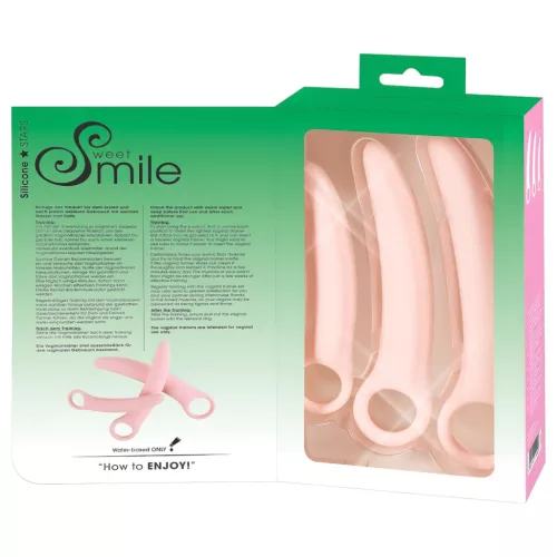 Smile Vaginal Trainers - vaginális tréner szett medencefenék erősítésre (3 db)