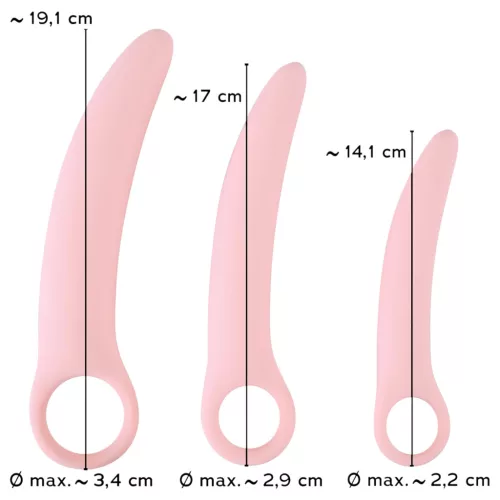 Smile Vaginal Trainers - vaginális tréner szett medencefenék erősítésre (3 db)