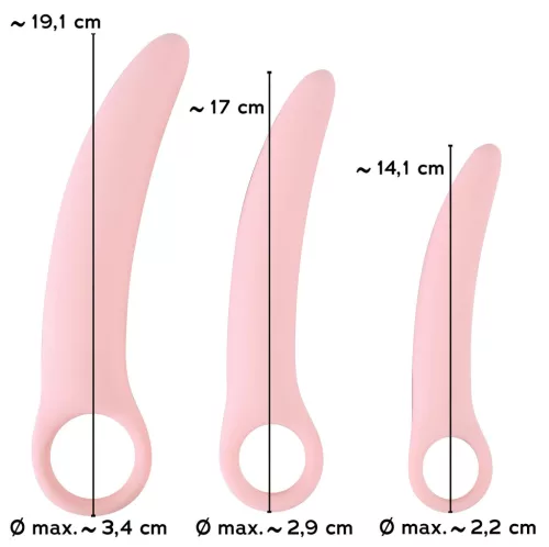 Smile Vaginal Trainers - vaginális tréner szett medencefenék erősítésre (3 db)