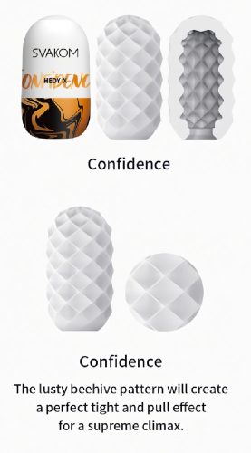 / Svakom Hedy X - tojás maszturbátor (5db) - Confidence