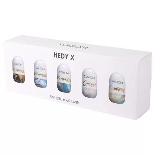 Svakom Hedy X Mixed - maszturbációs tojás szett (5 db)
