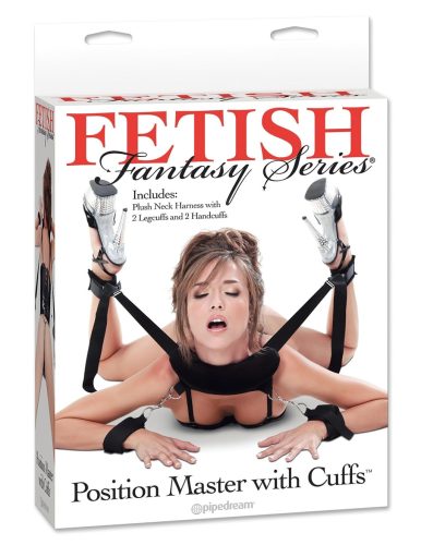 Fetish Position Master - kötözőszett (fekete)