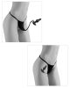 HOOKUP Bowtie Bikini - akkus vibrációs bugyi szett (fekete)