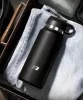 Fap Flask Thrill Seeker - maszturbátor kulacsban (fekete)