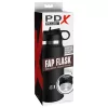 Fap Flask Thrill Seeker - maszturbátor kulacsban (fekete)