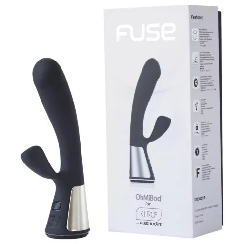 / Fleshlight OhMiBod Kiiroo - App-vezérelt csiklókaros vibrátor (fekete)