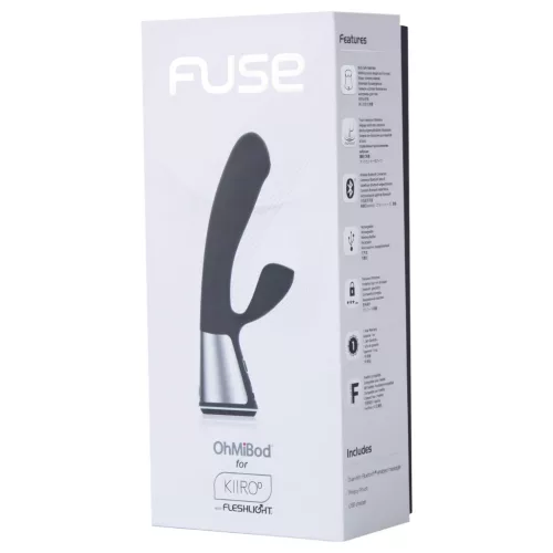 / Fleshlight OhMiBod Kiiroo - App-vezérelt csiklókaros vibrátor (fekete)