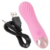 Cuties Mini - akkus, vízálló, spirál vibrátor (pink)