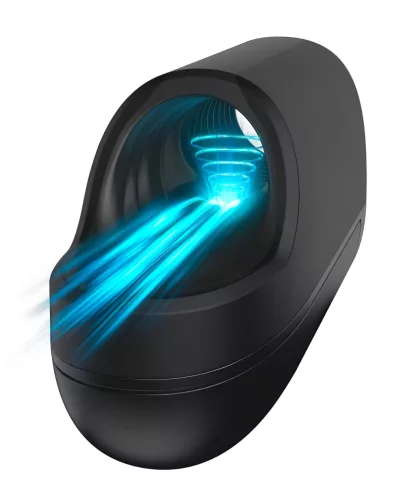 / Arcwave Ion - léghullámos maszturbátor (fekete)