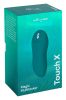 We-Vibe Touch X - akkus, vízálló csikló vibrátor (zöld)
