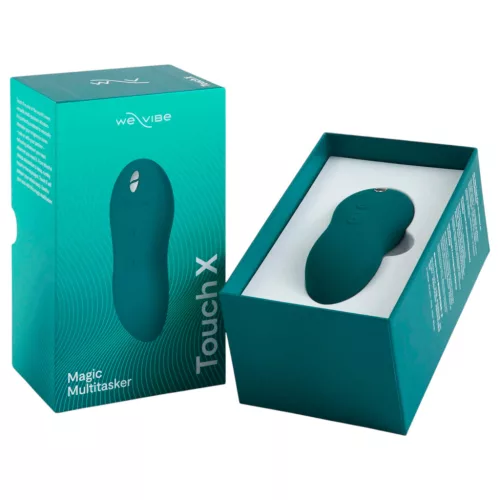 We-Vibe Touch X - akkus, vízálló csikló vibrátor (zöld)