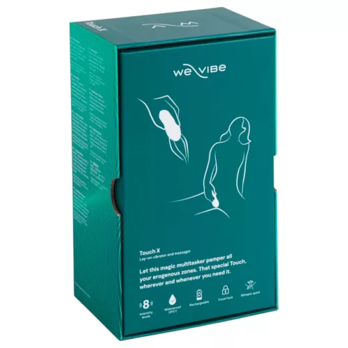 We-Vibe Touch X - akkus, vízálló csikló vibrátor (zöld)