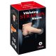 You2Toys Strap-on - üreges, felcsatolható vibrátor (natúr)