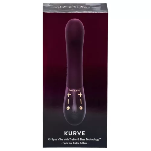 / Hot Octopuss Kurve - akkus, vízálló G-pont vibrátor (lila)
