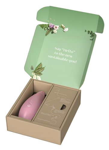 Womanizer Premium Eco - akkus léghullámos csiklóizgató (pink)