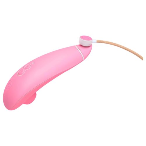 Womanizer Premium Eco - akkus léghullámos csiklóizgató (pink)
