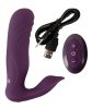 Javida RC - rádiós, 2 funkciós csikló vibrátor (lila)