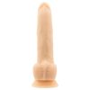 Naked Addiction Thrusting 9 - lökő vibrátor - natúr (23cm)